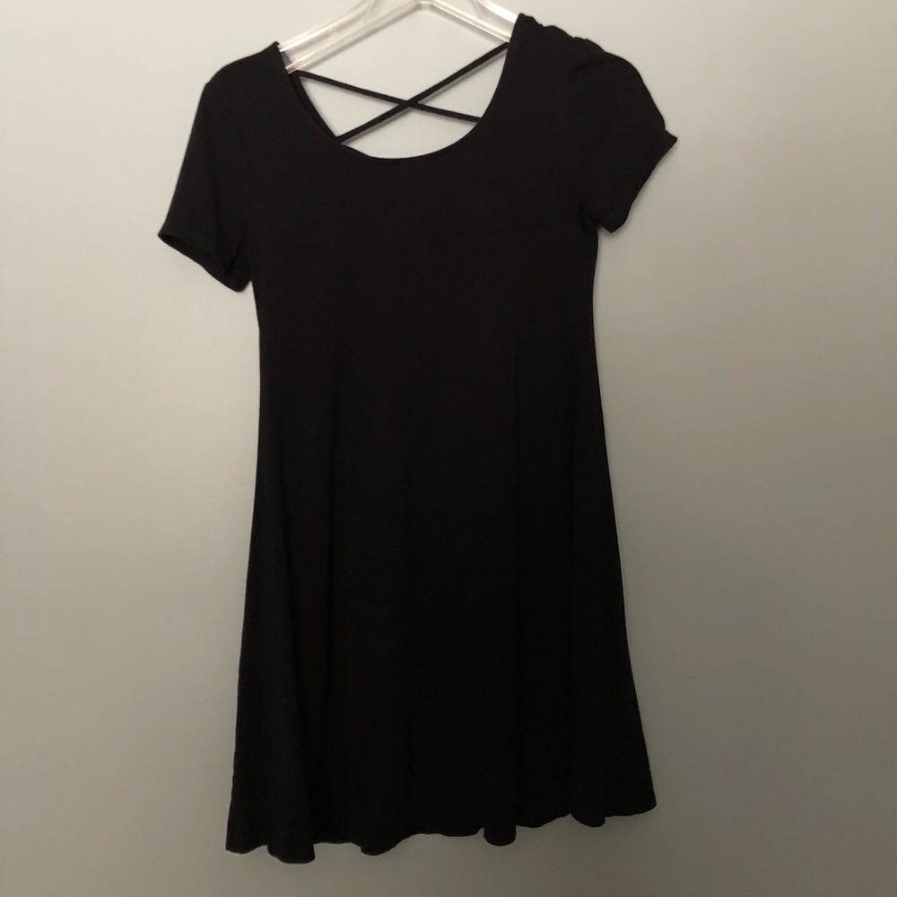 Short black dress